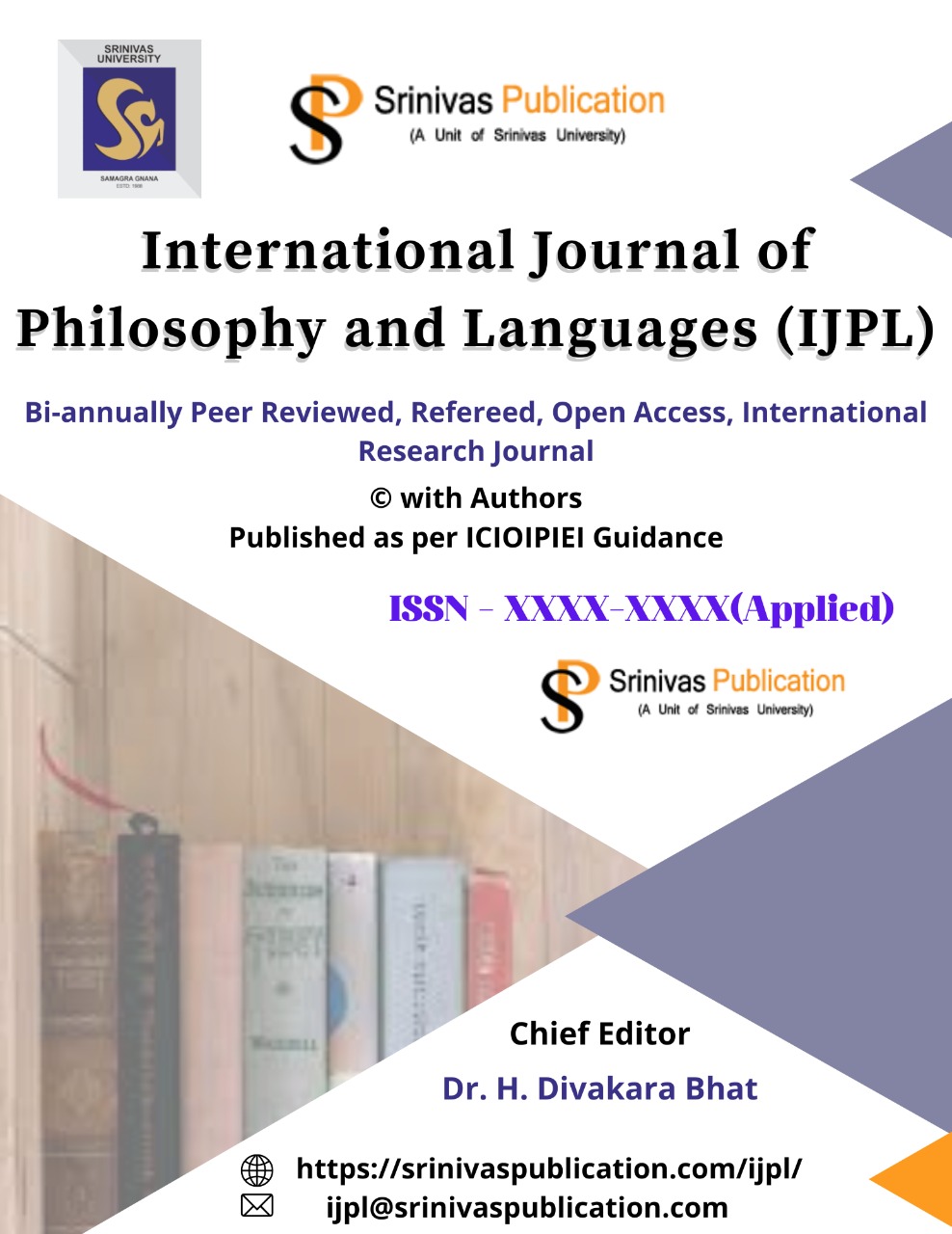 International Journal of Philosophy and Languages (IJPL)